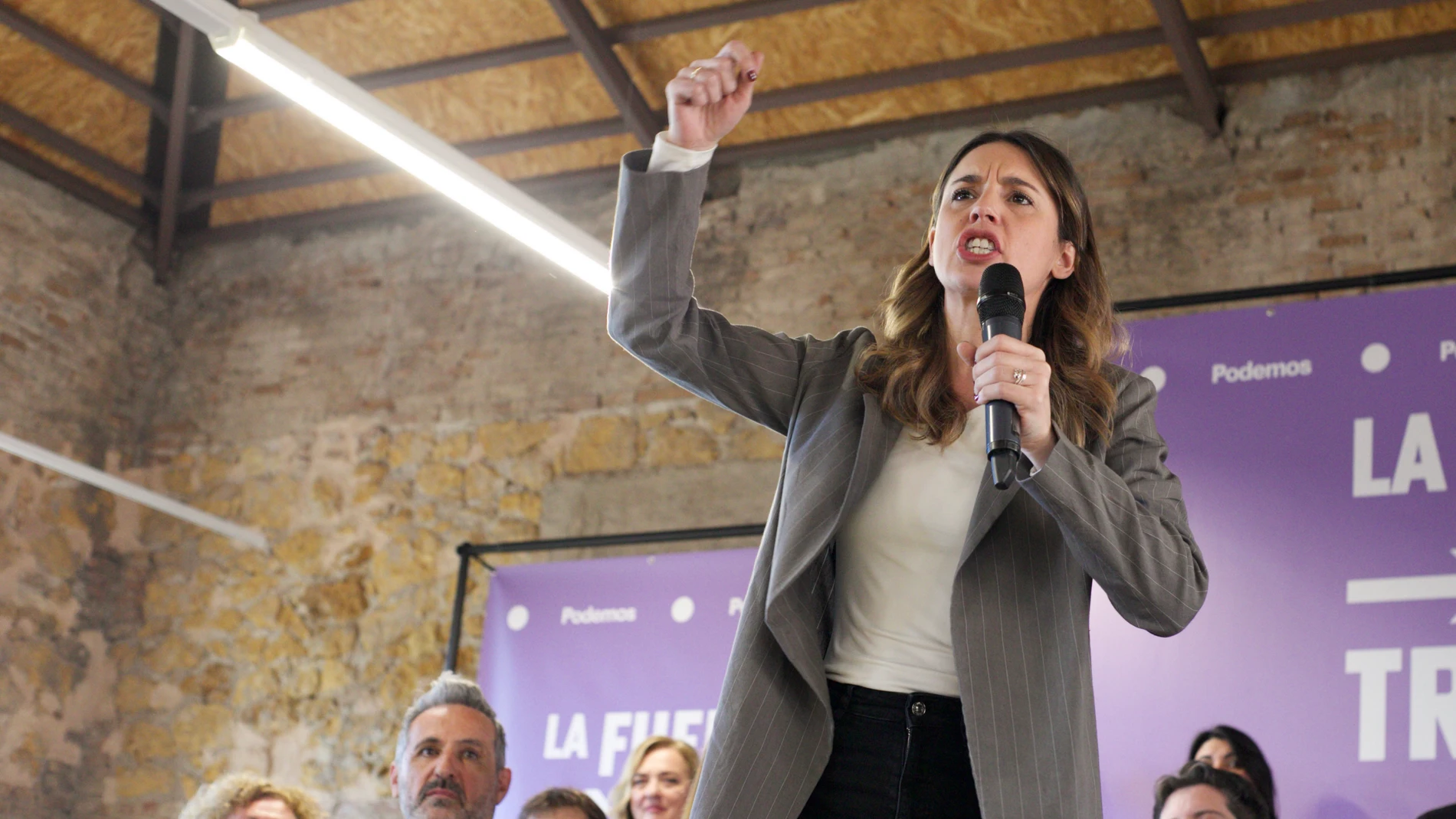 Acto de Podemos en Murcia