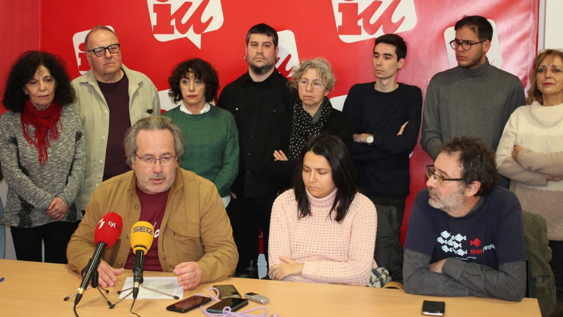 Asamblea de IU Zamora en la que se ha elegido a Francisco Guarido como candidato a la Alcaldía de la capital