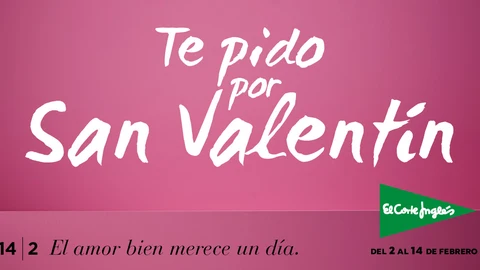 Campaña de San Valentín El Corte Inglés