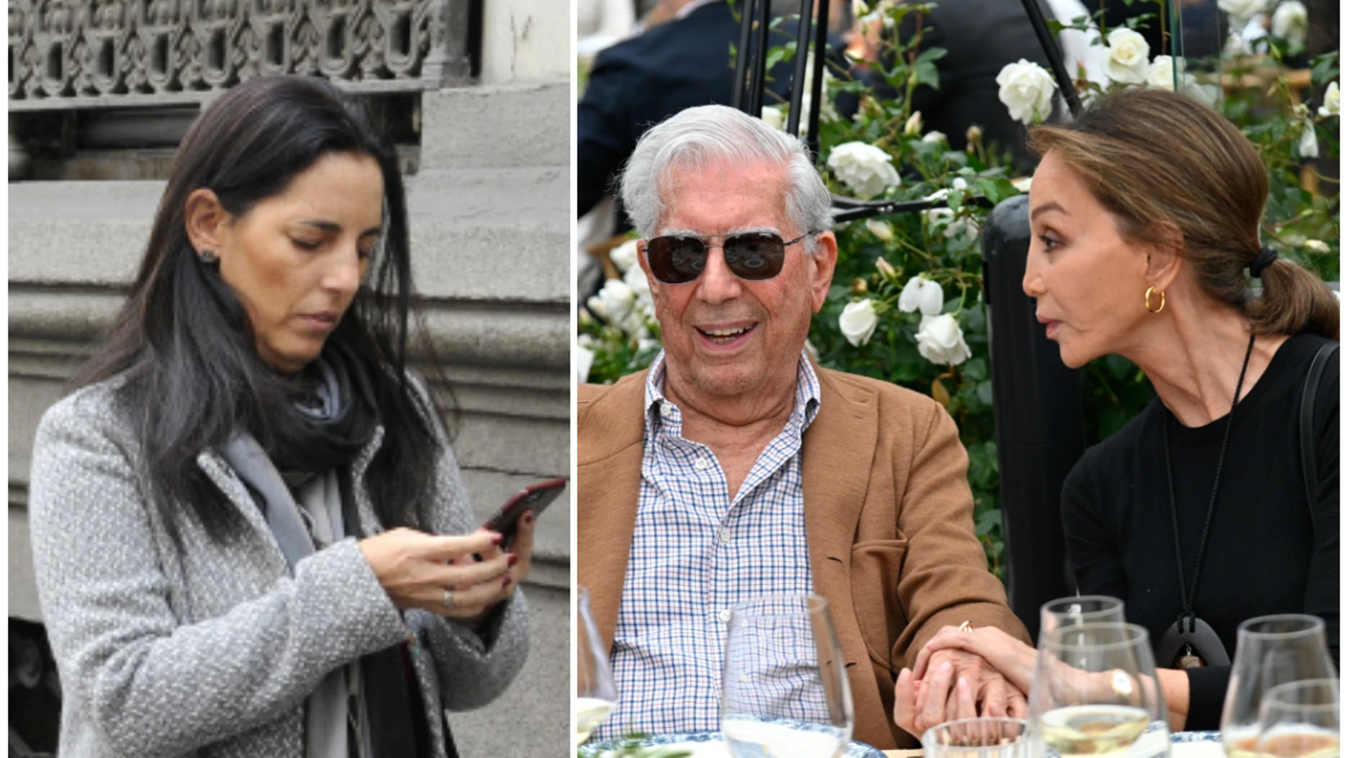 Morgana Vargas Llosa, Mario Vargas Llosa e Isabel Preysler