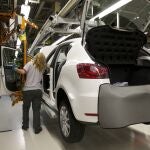 cadena de montaje de coches SEAT en la Fábrica de Martorell 