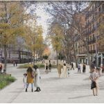 Colau quiere convertir la ronda Sant Antoni de Barcelona en una plaza