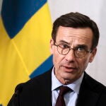 El primer ministro sueco, el conservador Ulf Kristersson