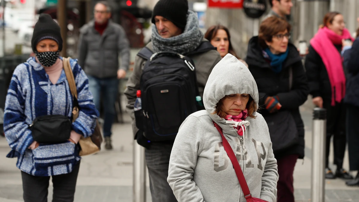 Madrid se helará por las noches: llega un frío de enero