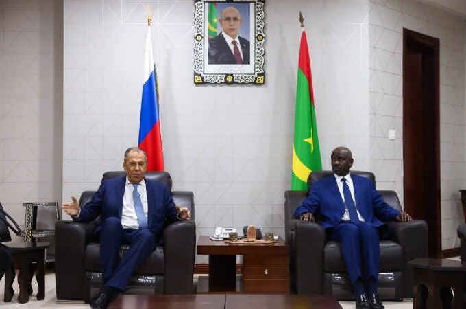 Russian Foreign Minister Sergei Lavrov visits Mauritania