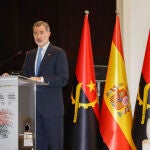 Felipe VI en el encuentro empresarial Angola/España