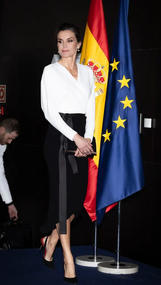 El look de noche de la Reina Letizia.