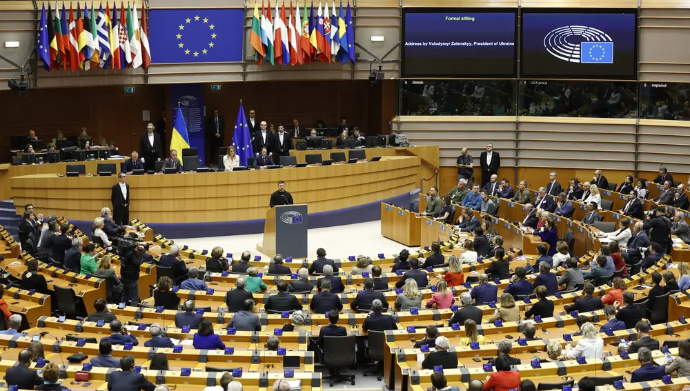 Ukraine's President Zelensky to address the European Parliament in Brussels