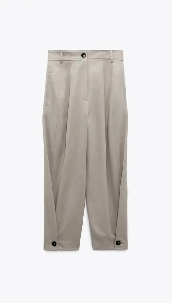 PANTALÓN CARROT PINZAS