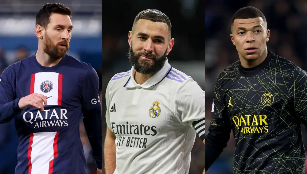 Fútbol.- Leo Messi, Karim Benzema y Kylian Mbappé, finalistas al premio 'The Best'