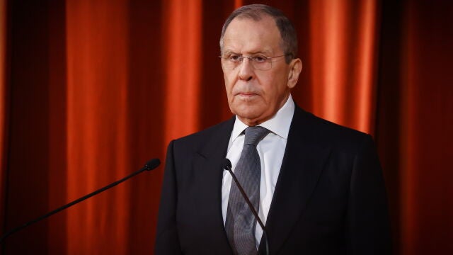 Russian Foreign Minister Sergei Lavrov attends celebration of the Day of the diplomatic worker of Russia