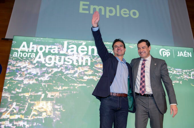 Presentación del candidato popular a la alcaldía de Jaén, Agustín González