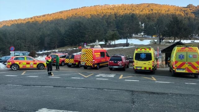Rescatado un grupo de montañeros en la zona norte de Peñalara