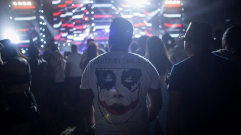 El suceso sucedió en un festival de música