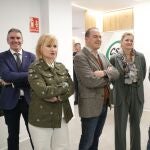 Benjamín Castro, Rosa Herrero, Francisco Requejo y Miguel Borra en la nueva sede de CSIF Zamora