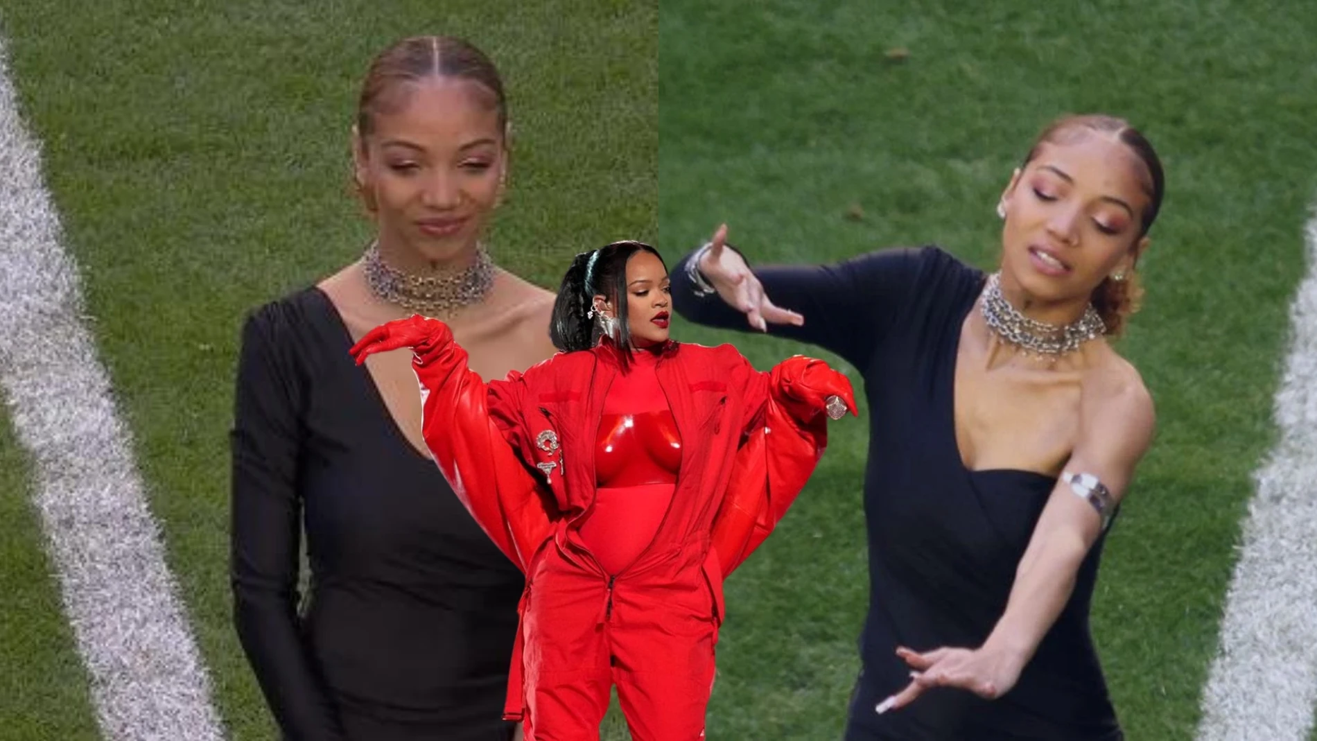 Justina Miles, la intérprete de lenguaje de signos que hizo historia en el Super Bowl 2023 con Rihanna