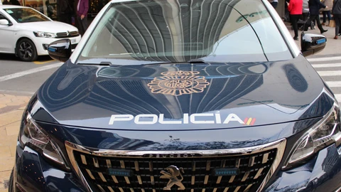 Coche patrulla de la Policía Nacional