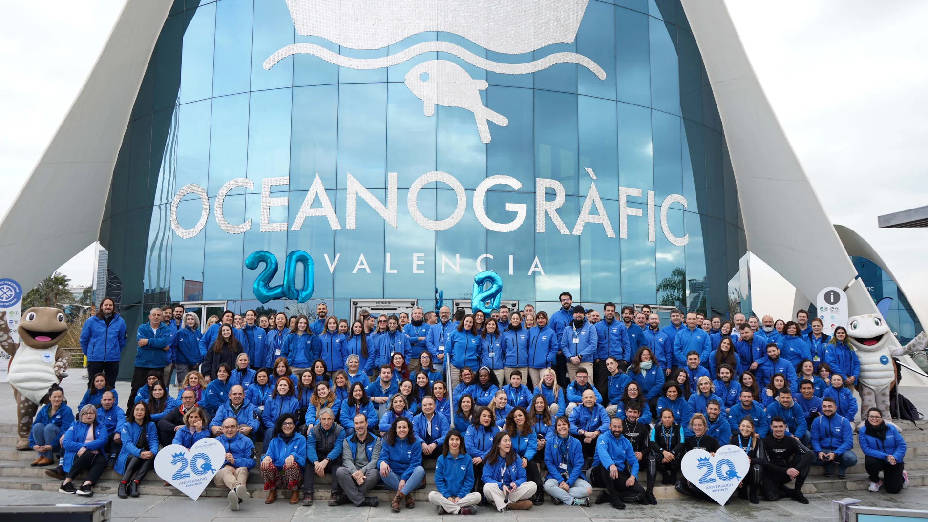 El Oceanogràfic de Valencia, 20 años como centro de protección de especies vulnerables