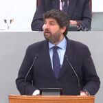 López Miras anuncia el registro de una iniciativa de impulso legislativa para blindar el trasvase Tajo Segura