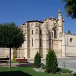 Exterior de la Iglesia y Convento de San Pablo, en Peñafiel, donde está enterrado el Infante Don Juan Manuel