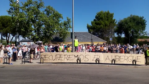 Manifestación de los vecinos de Casa de Campo y Batán