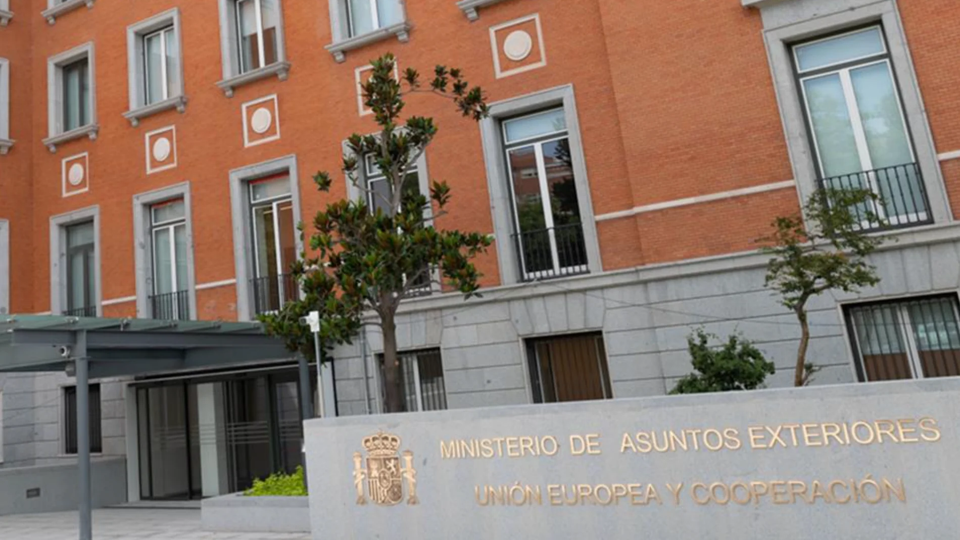 Sede del Ministerio de Asuntos Exteriores en la plaza Marqués de Salamanca