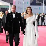 El príncipe William y Kate Middleton en los Premios Bafta de 2023