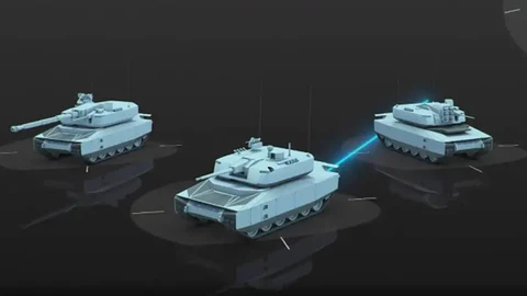 Primeros diseños del proyecto de carro de combate europeo franco-alemán