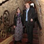El director general de Turismo, Ángel González, visita la futura Ruta del Vino en Valdevimbre