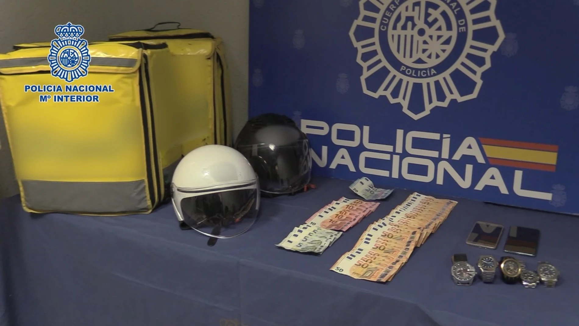 Desarticulado en Madrid un grupo criminal dedicado al robo de relojes de alta gama 
