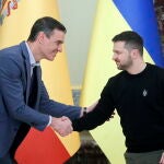 Spanish Prime Minister Pedro Sanchez visits Kyiv