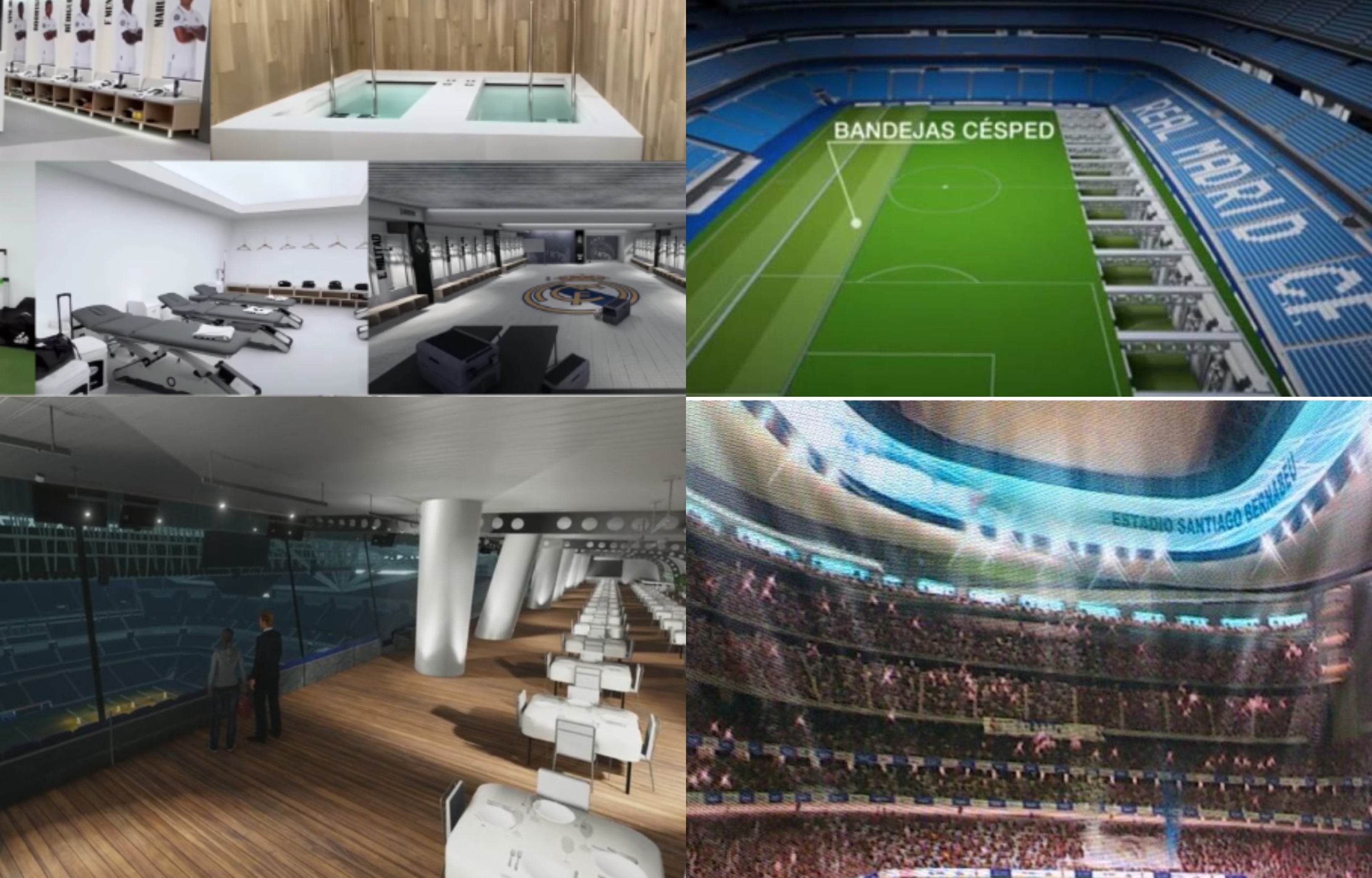 Las 10 joyas que convertirán el nuevo Santiago Bernabéu en el mejor estadio del planeta Foto imagen