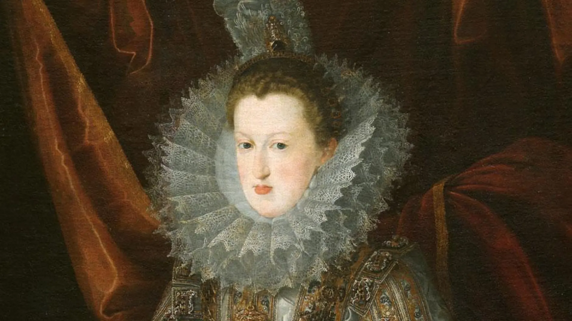 Retrato de Margarita de Austria pintado por Juan Pantoja de la Cruz en 1606 