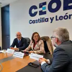La consejera de Movilidad y Transformación Digital, María González Corral, participa en la Comisión de Digitalización de CEOE Castilla y León