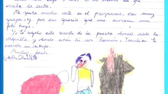 La carta de Carolina Iglesias a Miriam