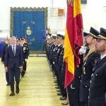 Grande-Marlaska pasa revista a los nuevos efectivos de la Policía en Ávila