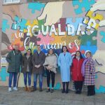 La delegada del Gobierno, Virginia Barcones, visita Cabezón de Pisuerga