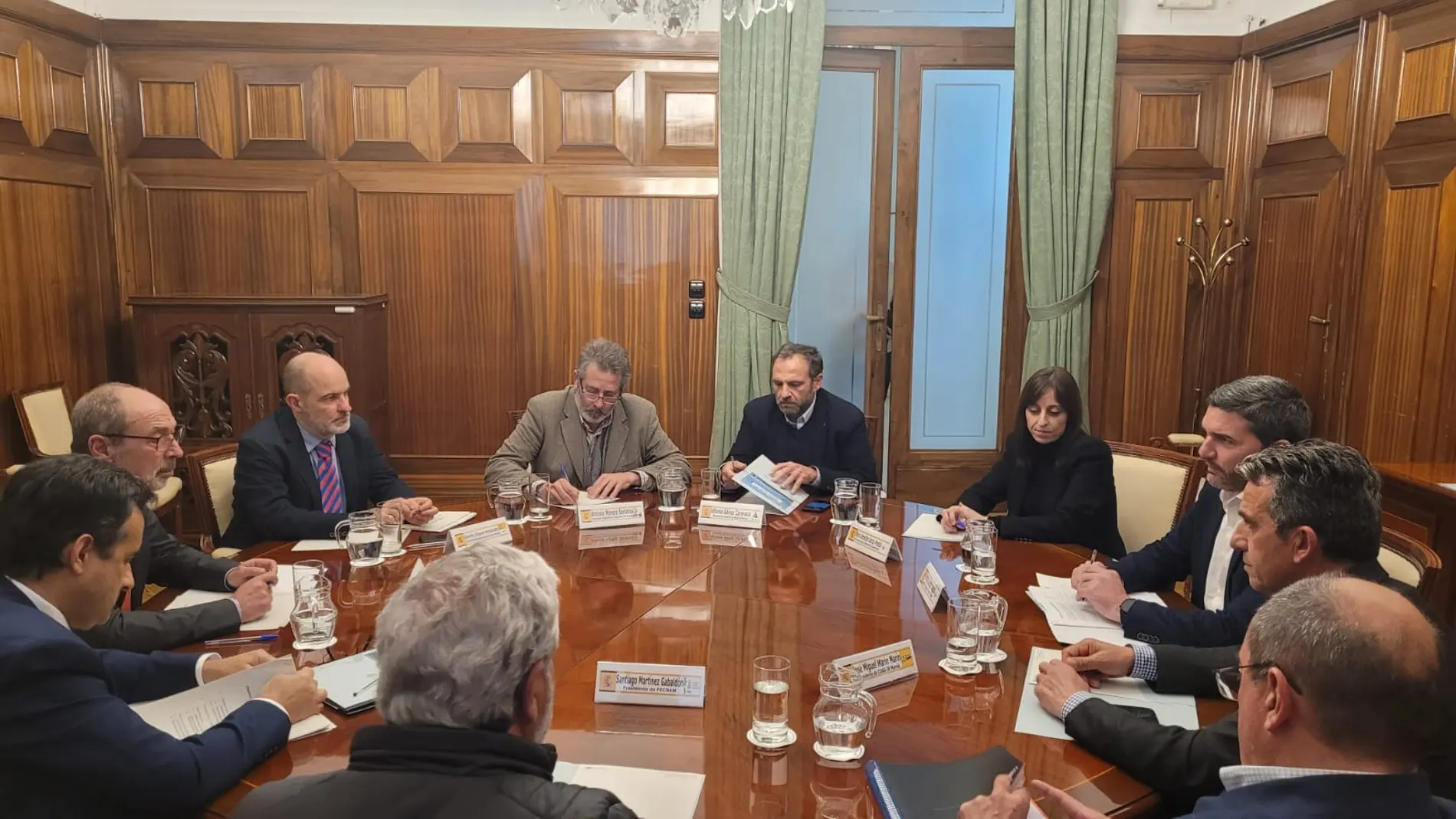 Reunión de los representantes de Asaja con el Ministerio de Agricultura