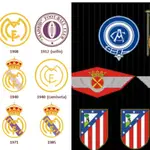 Descubre la historia de Real Madrid y Atlético a través de sus escudos