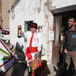 La Barrosa, rito celtíbero en Soria para despedir el Carnaval.Daniel Serini y Adrián Gómez han sido los barroseros que han amenizado la fiesta ancestral