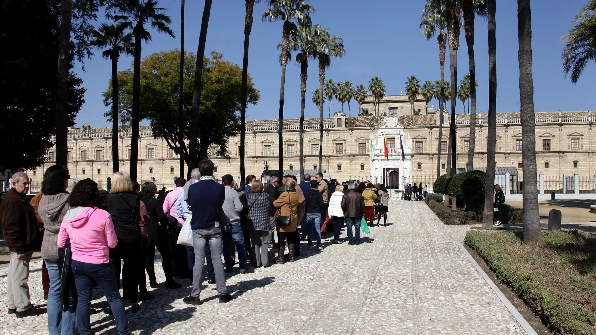 Jornada de puertas abiertas en el Parlamento de Andalucía