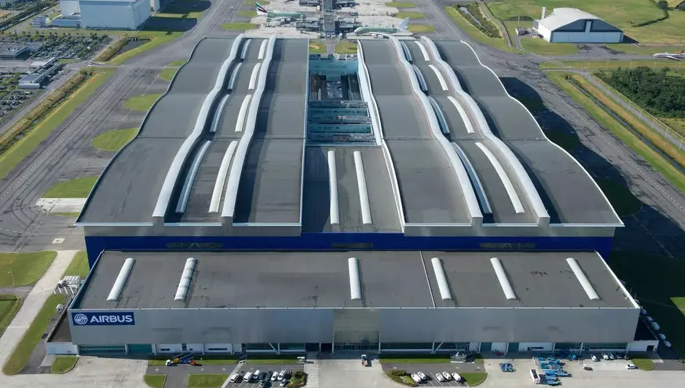 Planta de Airbus en Toulouse, en Francia