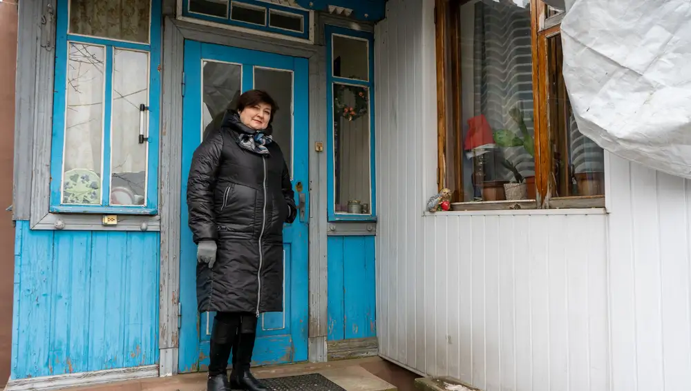 Tatyana, víctima de la represión rusa en Bucha