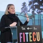 La consejera de Familia e Igualdad de Oportunidades, Isabel Blanco, clausura la I Feria Internacional de Innovación y Tecnología al Servicio de los Cuidados