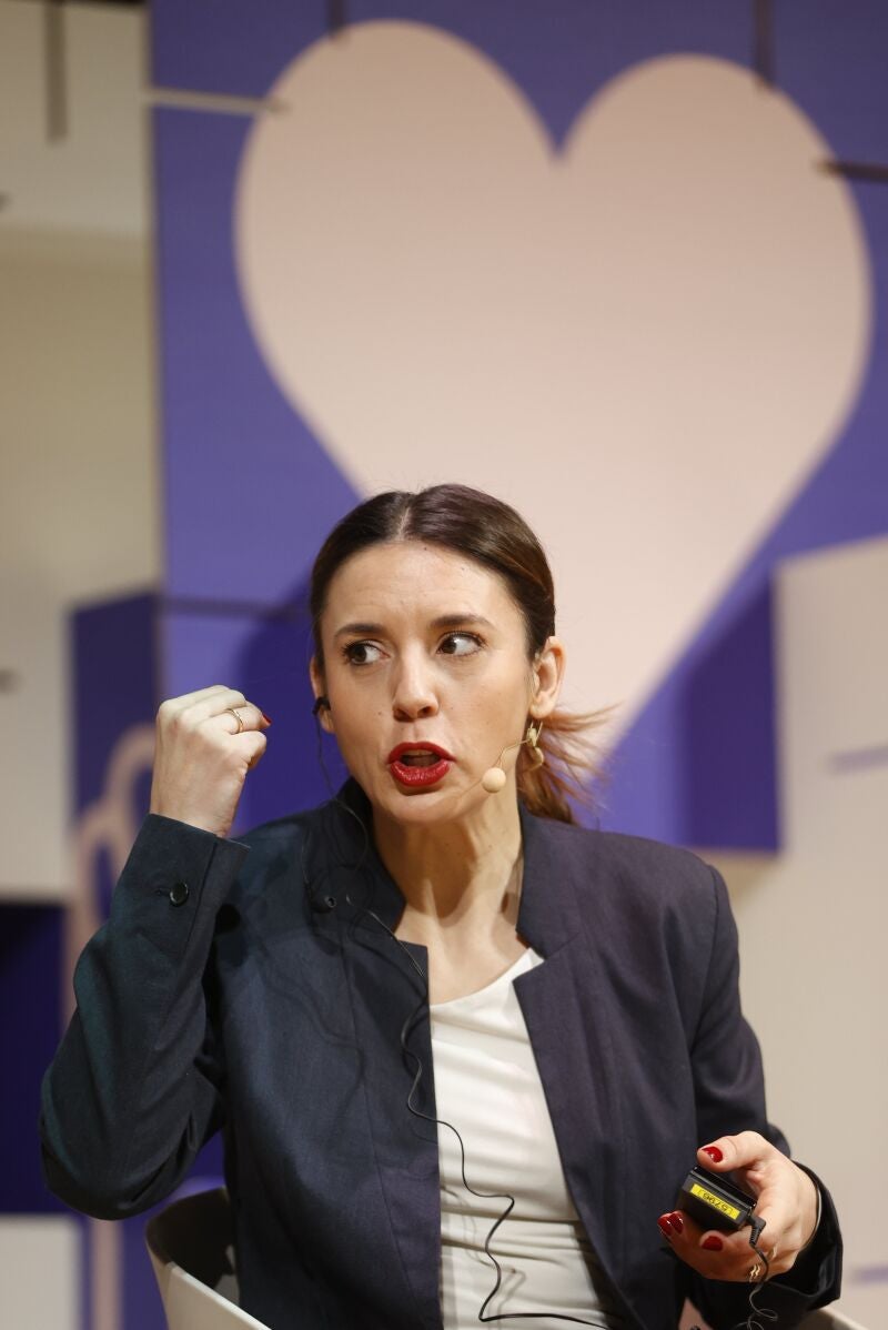  La ministra de Igualdad, Irene Montero