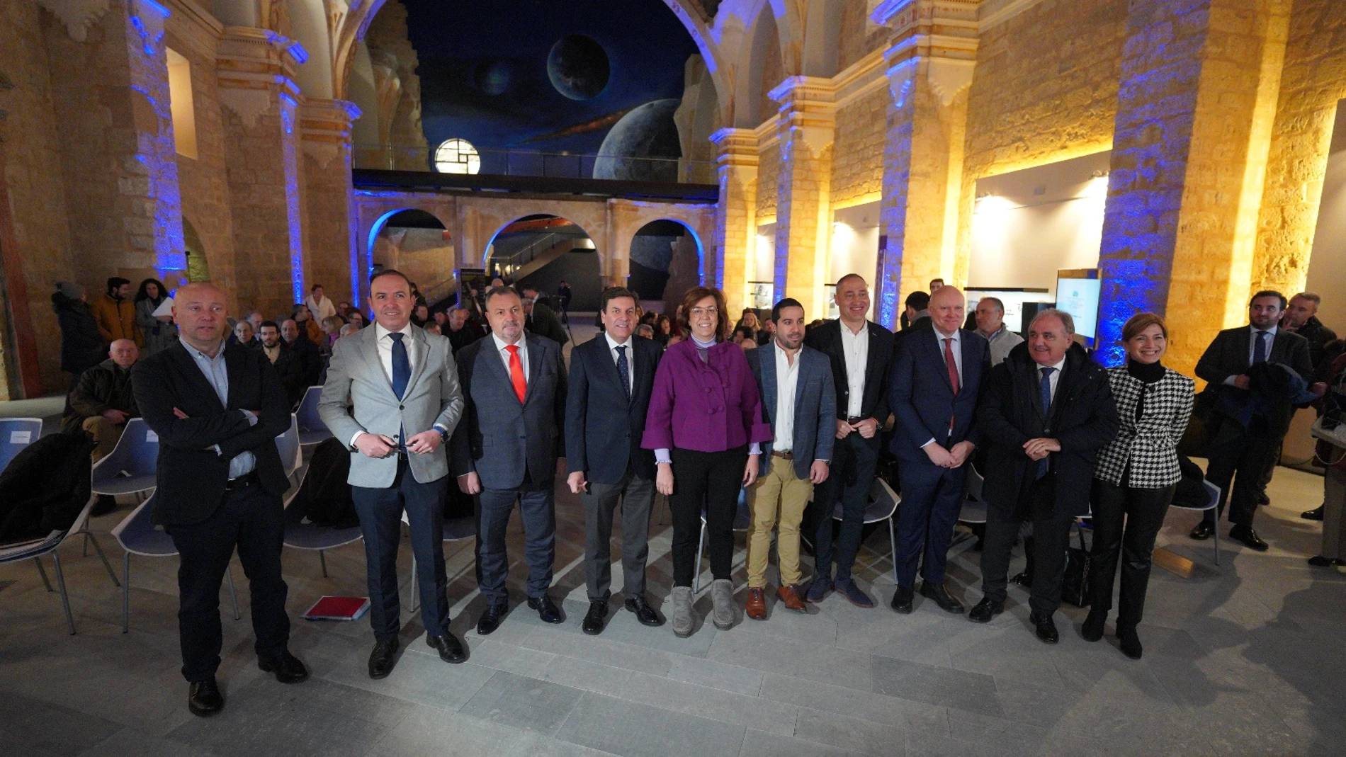 Fernández Carriedo con representantes de las diputaciones de León, Palencia, Valladolid y Zamora