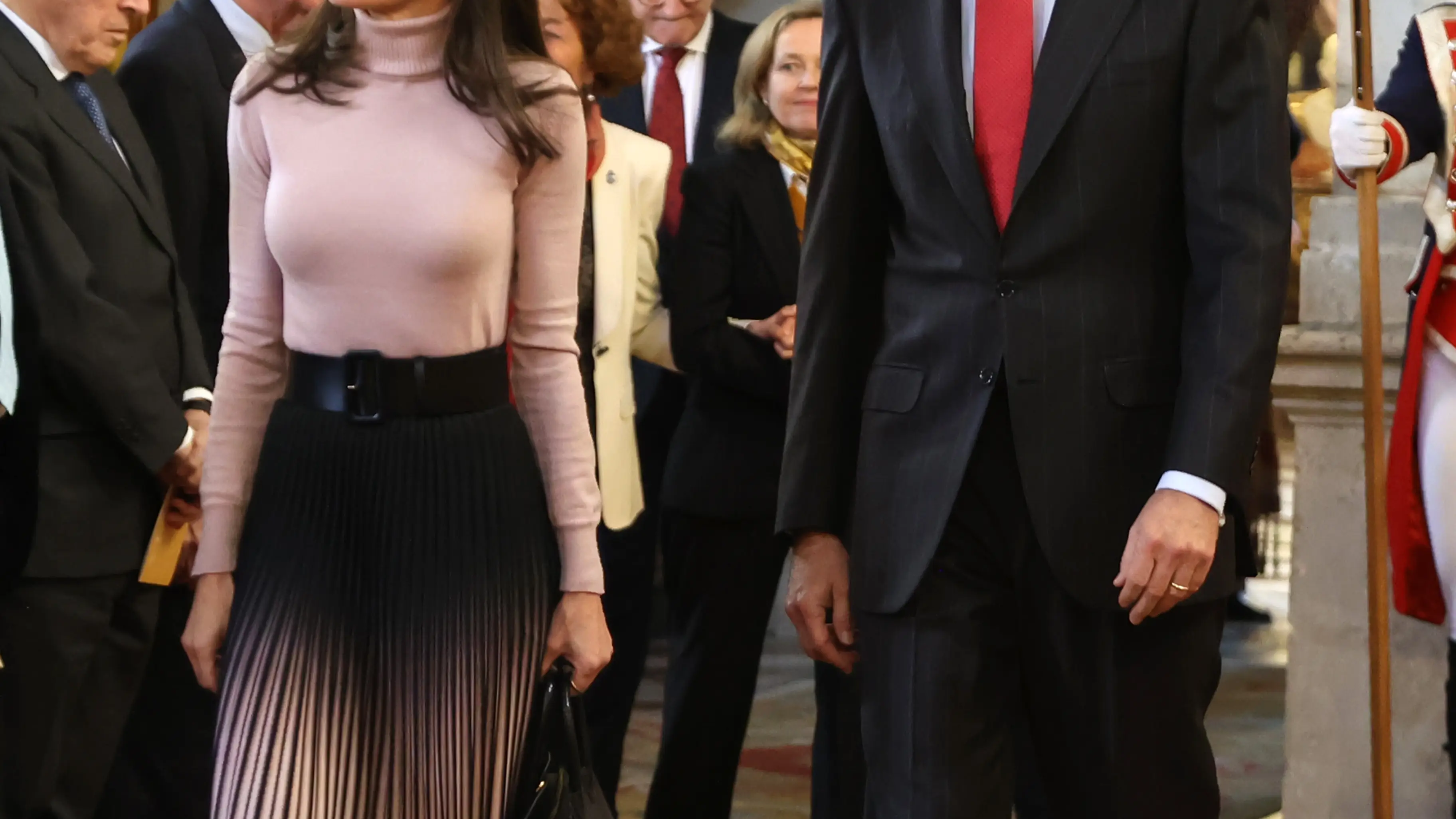 Los Reyes presidien el acto de presentación pública del &quot;Portal Digital de Historia Hispánica”, de la Real Academia de la Historia