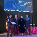 El candidado del PP José Mazarías en la entrega de Medallas del Mérito a la Policía Local
