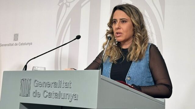 La portavoz de la Generalitat, Patricia Plaja