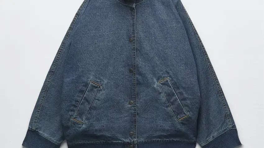 Bomber denim.